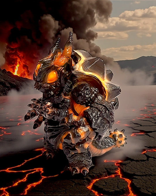 CARAPACE DRAGON SOFUBI BY MUSHIBROSTOYS X ARMOURCLAD_STUDIO