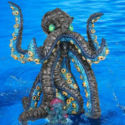 Motleymiscreations Kraken 1off painted by Jay222toy