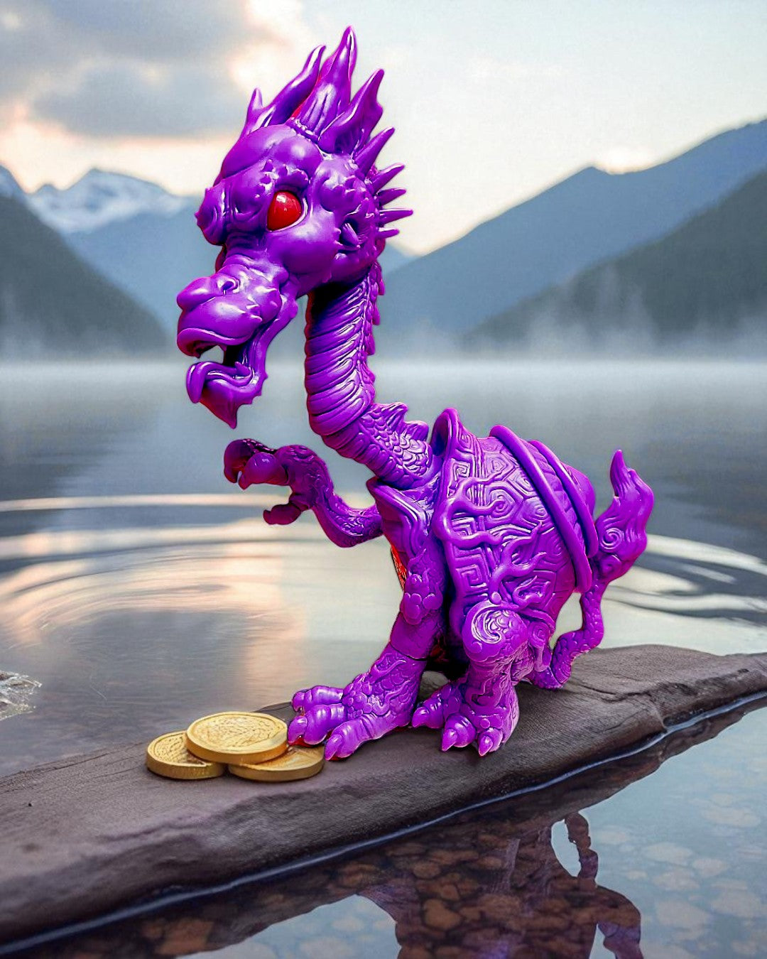 DEMONCRAFTART X KUITOYSTUDIO THE DRAGON TURTLE