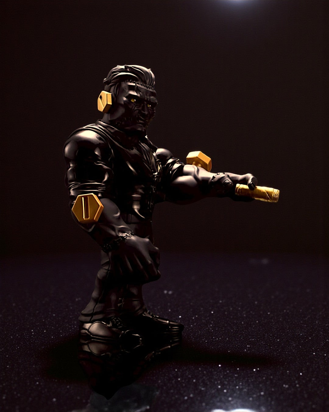 FRANK LEONHART – IMPERIAL BLACK GOLD BY RICHARTLEO.ART