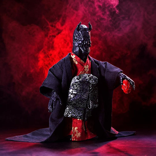 WARAI HANNYA YOKAI SOFUBI BY DEMONCRAFTART