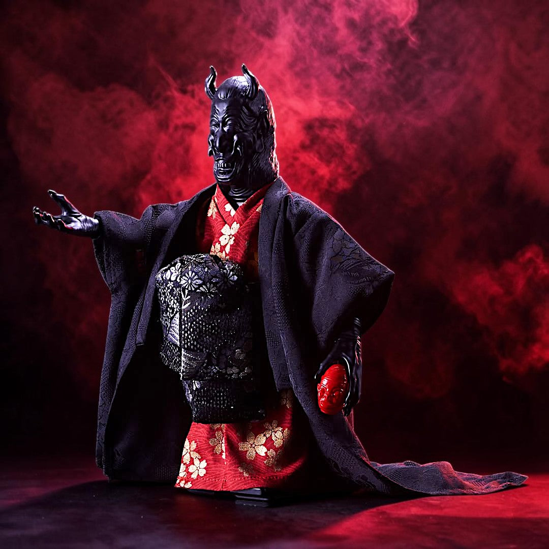 WARAI HANNYA YOKAI SOFUBI BY DEMONCRAFTART