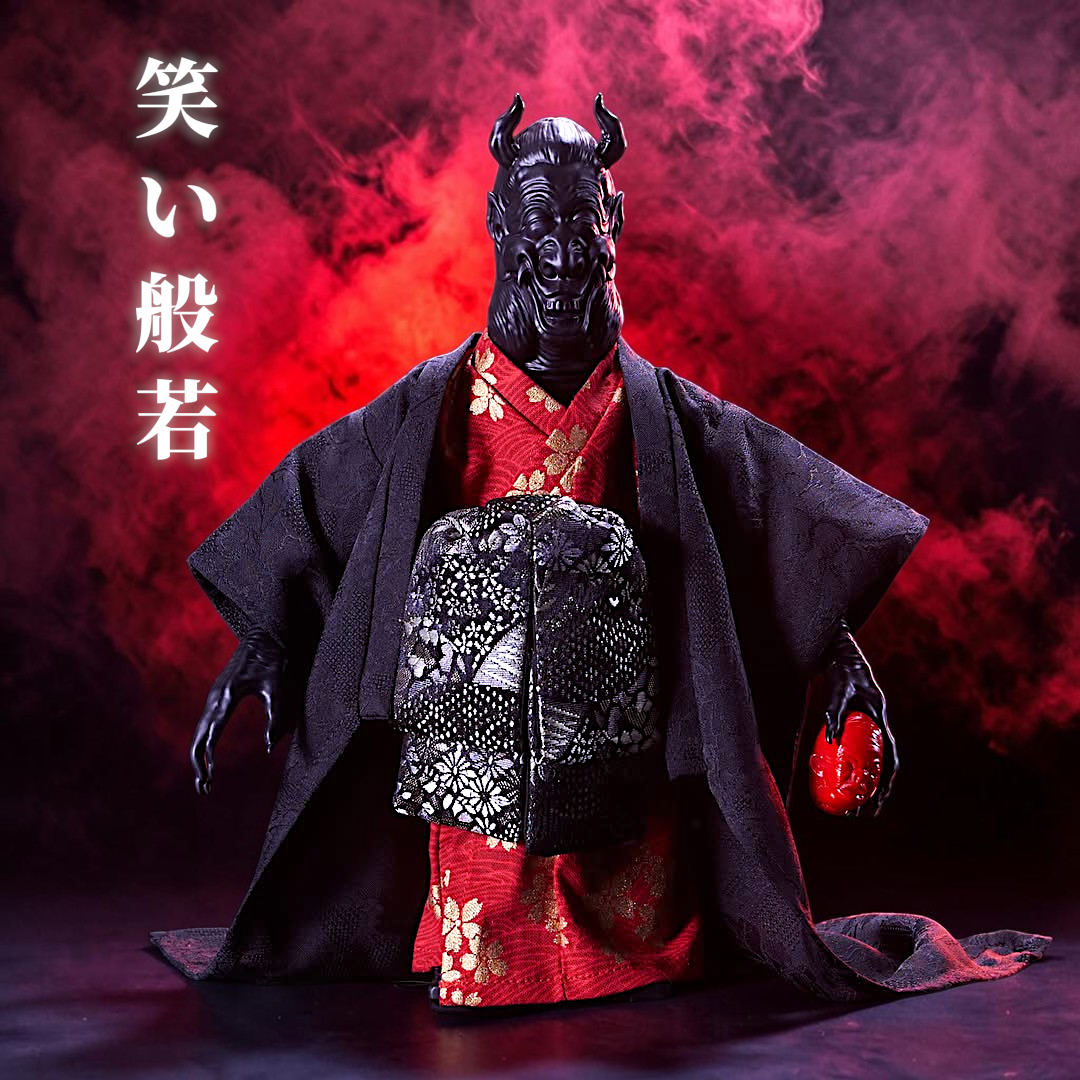 WARAI HANNYA YOKAI SOFUBI BY DEMONCRAFTART