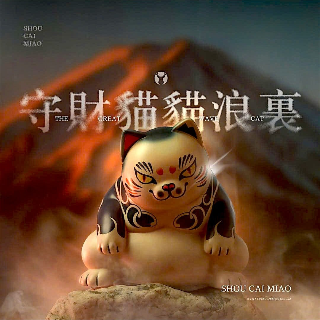SHOU CAI MIAO TSUNAMI SOFUBI BY LUYAO DESIGN