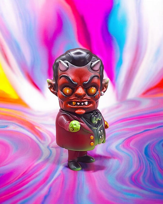 MR.SATAN SOFUBI BY CRACK 3X ( ONEOFF PAINTED )