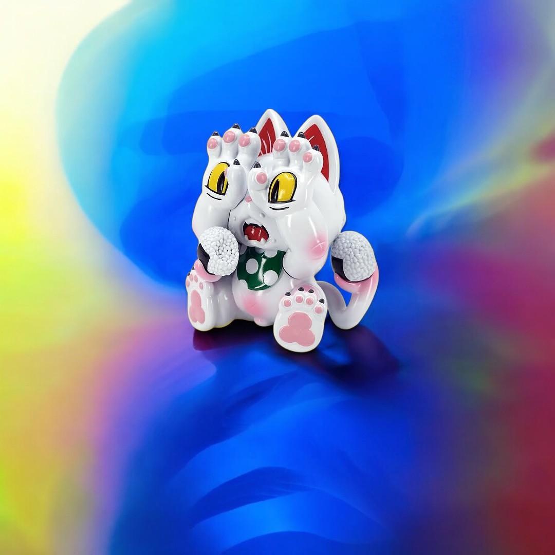 GRAPEBRAIN HELL'S CAT ONIGIRI BLINDBOX