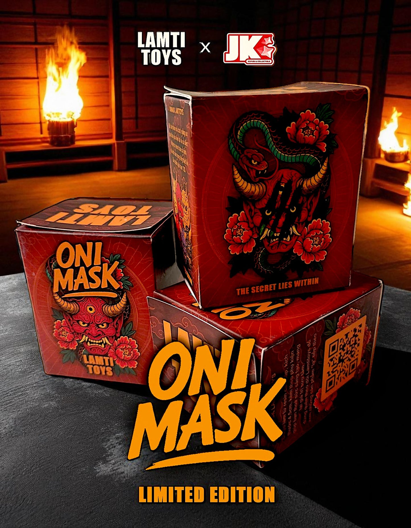LAMTITOYS X JUNKY STATION ONIMASK BLINDBOX