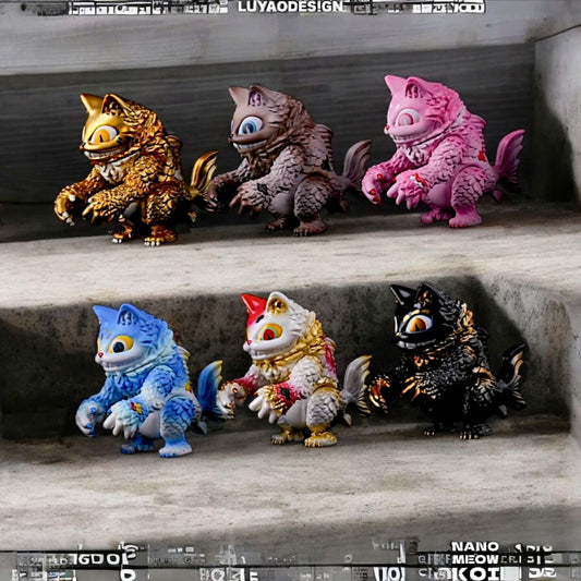 LUYAODESIGN  NANO MEOWKOI BLINDBOX