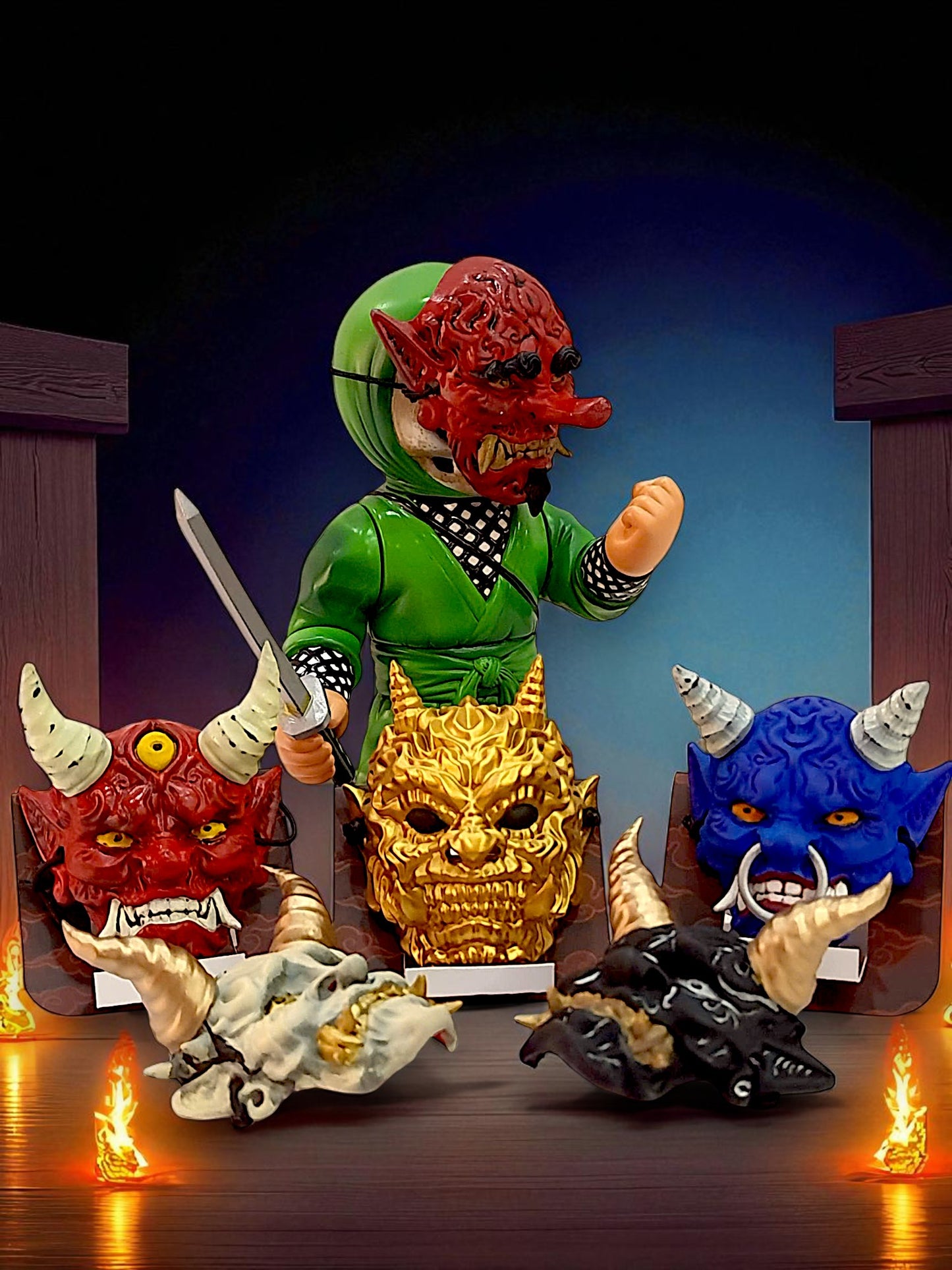 LAMTITOYS X JUNKY STATION ONIMASK BLINDBOX