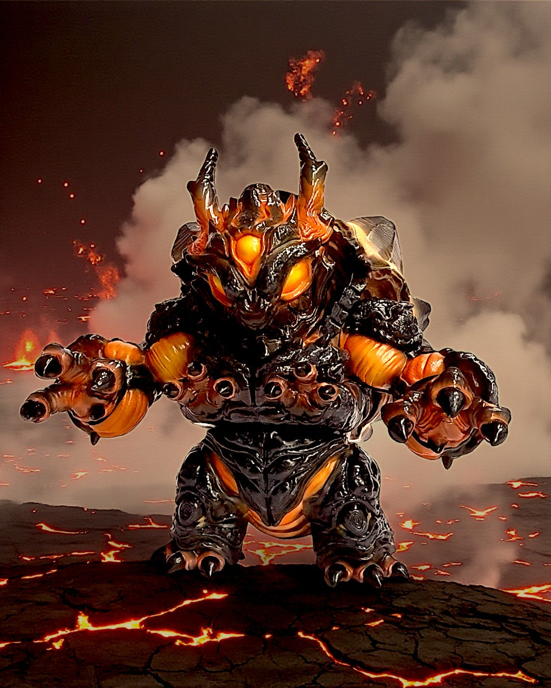CARAPACE DRAGON SOFUBI BY MUSHIBROSTOYS X ARMOURCLAD_STUDIO